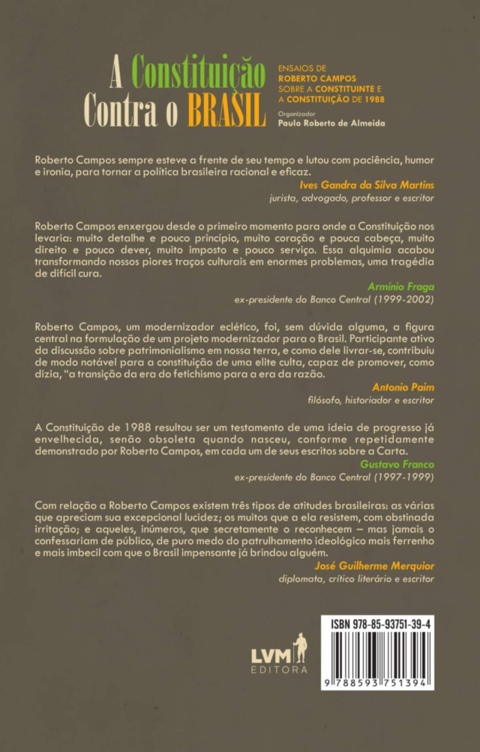 A constituição contra o Brasil