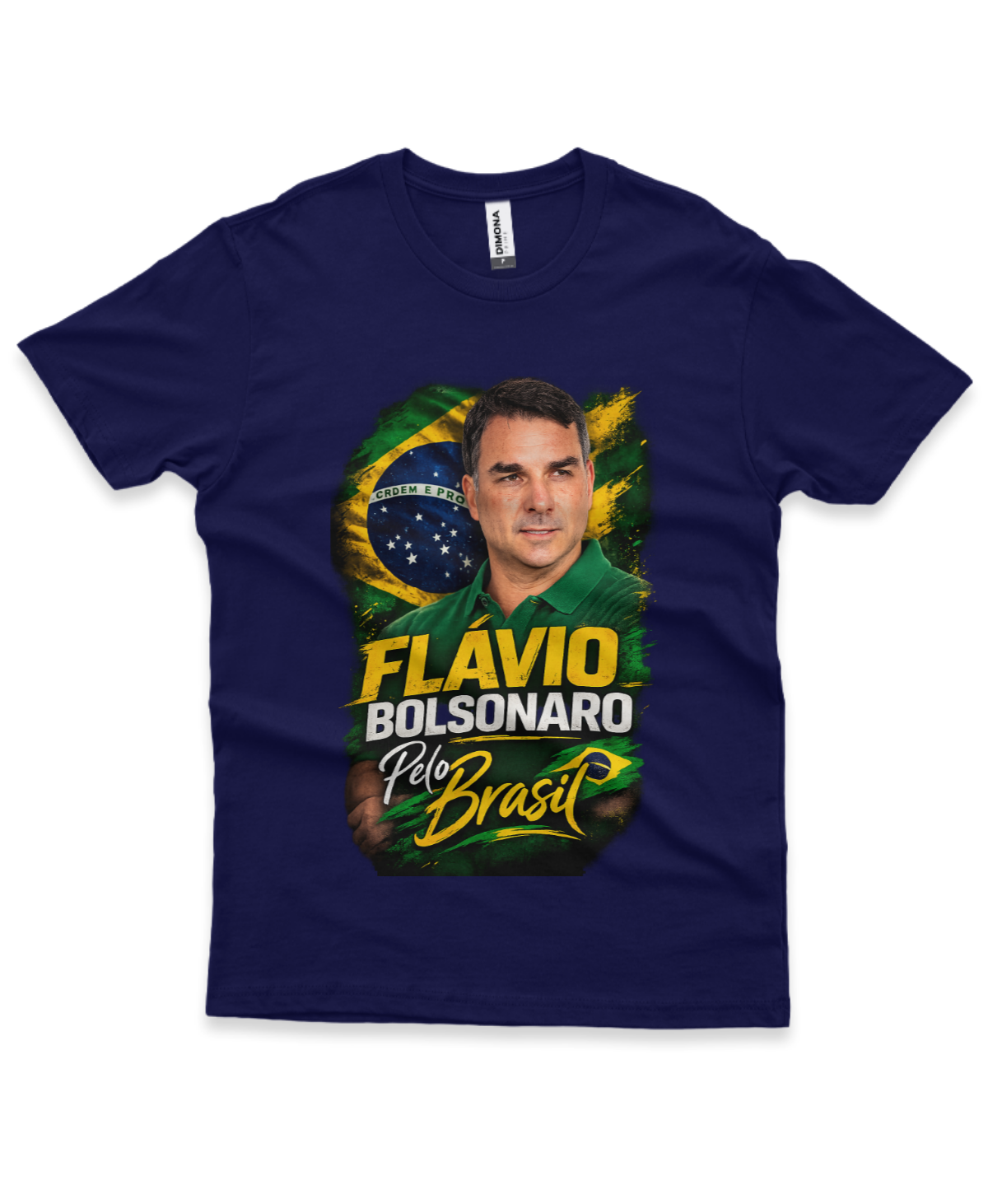 Camiseta - Flávio Bolsonaro Pelo Brasil