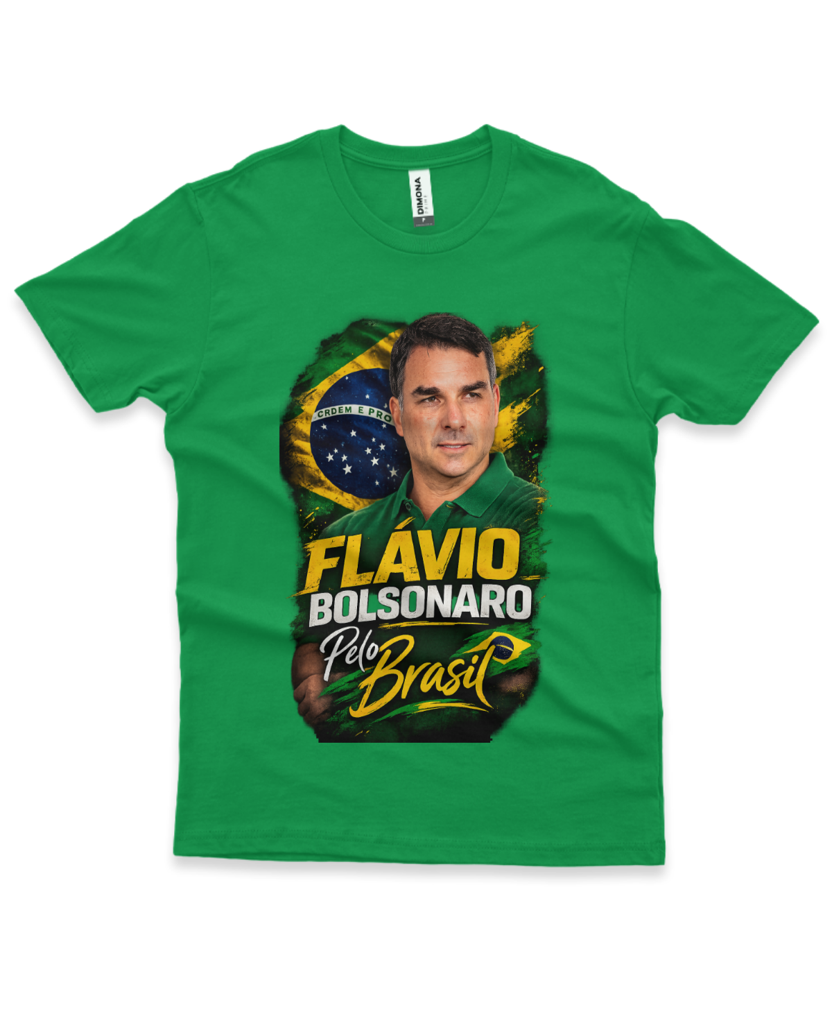 Camiseta - Flávio Bolsonaro Pelo Brasil