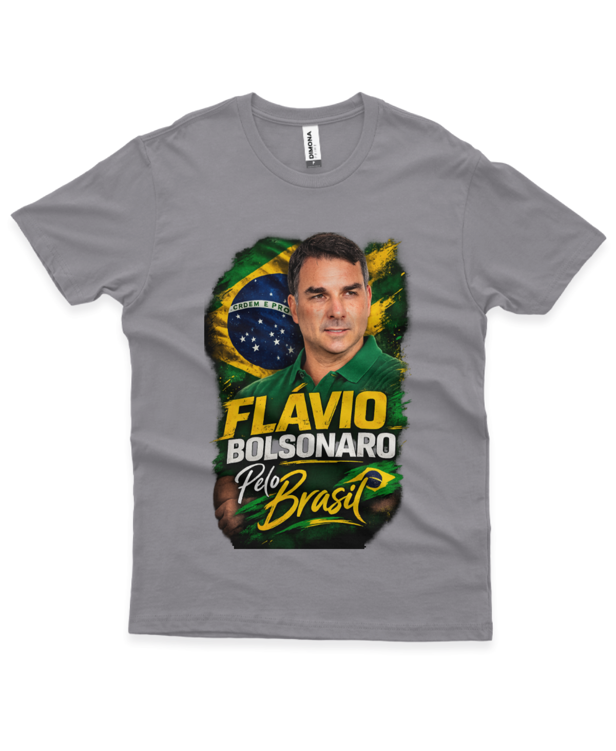 Camiseta - Flávio Bolsonaro Pelo Brasil
