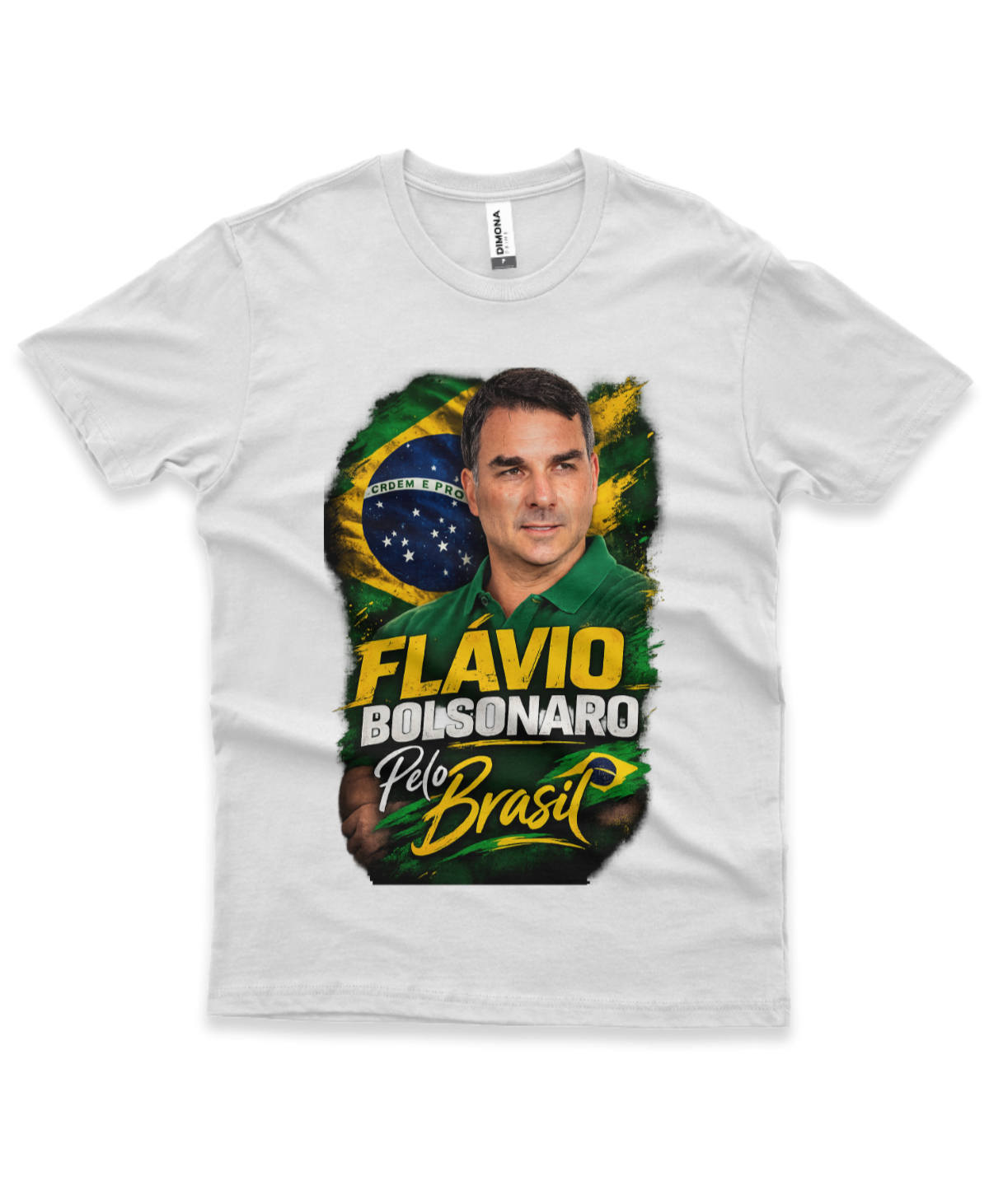 Camiseta - Flávio Bolsonaro Pelo Brasil