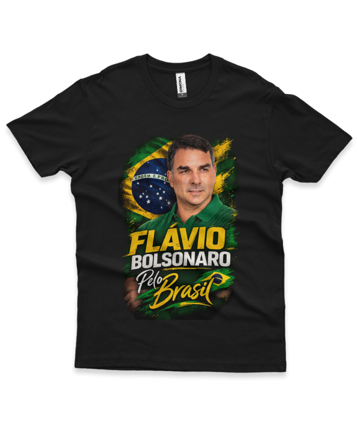 Camiseta - Flávio Bolsonaro Pelo Brasil