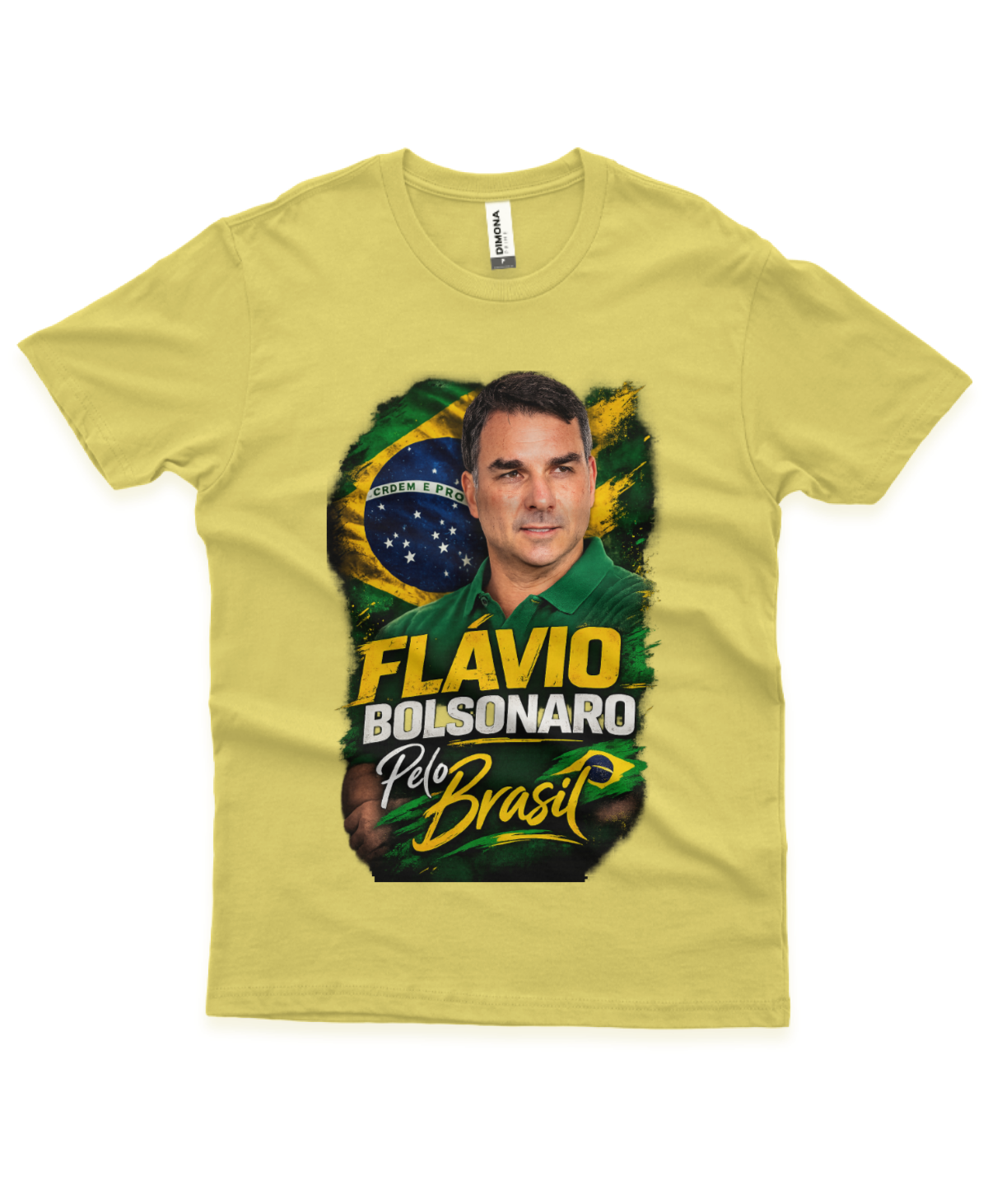 Camiseta - Flávio Bolsonaro Pelo Brasil