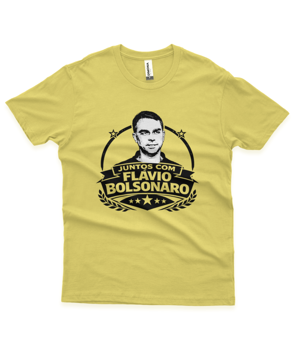 Camiseta - Juntos Com Flávio Bolsonaro