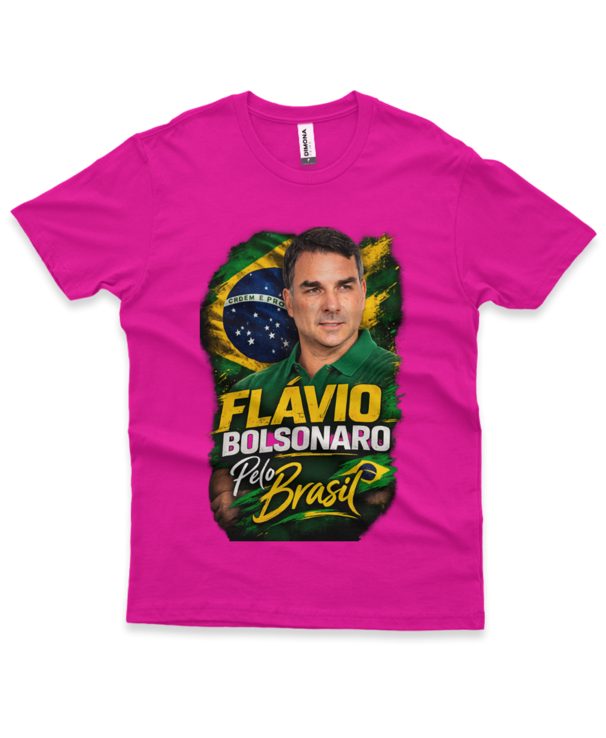 Camiseta - Flávio Bolsonaro Pelo Brasil